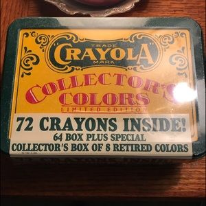 Crayola collectors edition crayons